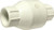 Midland Metal 940326 Glue In-Line Spring Check Valve, 3/4 in Nominal, Slip x Slip, PVC Body, Domestic