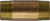 Midland Metal 40136 Pipe Nipple, 1-1/4 in MPT x 1-1/4 in MPT, 18 in, Brass