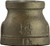 Midland Metal 44432LF Reducing Coupling, 3/8 in FPT x 1/4 in FPT, Bronze