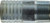 Midland Metal 974265 Steel Male Adapters, Inserts for Plastic Pipe, 1Ins x 3/4Npt Steel Adp, Plumbing Accessories