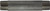 Midland Metal 49066 Welded Pipe Nipple, 1/2 in MPT x 1/2 in MPT, 4 in L, Stainless Steel, SCH 40 Schedule