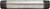 Midland Metal 56255 Welded Pipe Nipple, 3/4 in MPT x 3/4 in MPT, 48 in L, Steel, Galvanized, SCH 40 Schedule