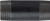 Midland Metal 57155 Welded Pipe Nipple, 1-1/2 in MPT x 1-1/2 in MPT, 12 in L, Steel, Black, SCH 40 Schedule
