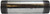 Midland Metal 56169 Welded Pipe Nipple, 2 in MPT x 2 in MPT, 7 in L, Steel, Galvanized, SCH 40 Schedule