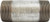 Midland Metal 56203 Welded Pipe Nipple, 3 in MPT x 3 in MPT, 4 in L, Steel, Galvanized, SCH 40 Schedule