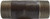 Midland Metal 59184SMLS Seamless Pipe Nipple, 2-1/2 in MPT x 2-1/2 in MPT, 4-1/2 in L, Steel, Black, 300 lb
