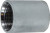 Midland Metal 64775 Merchant Coupling, 1 in FPT x 1 in FPT, Steel, Galvanized