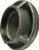 Midland Metal 21178 Mushroom Vent Cap, 2 in FPT, Iron, Galvanized, 150 lb