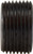 Midland Metal 67634 Square Socket Countersunk Plug, 3/4 in MNPT, Steel, Black, 150 lb