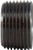 Midland Metal 67711 Reducer Face Bushing, 1 in MPT x 3/8 in FPT, Steel, Black