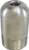 Midland Metal 90212 Bull Plug with 1/2 Tap, 2-1/2 in MPT, Steel, Zinc-Plated, SCH 80/XH Schedule