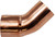Midland Metal 77179 45-Degree Street Elbows, Copper Sweat Fittings, 1/2 Street 45 Ftg x C, Nipples and Fittings