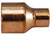 Midland Metal 77268 Reducing Couplings with Stops, Copper Sweat Fittings, 1-1/4 x 1 Red. Cplg W\Stop Cxc, Nipples and Fittings