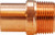 Midland Metal 77337 Male Pipe Adapters, Copper Sweat Fittings, 2 Male Adapter Ftg x M, Nipples and Fittings