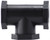 Midland Metal 28744P Tee, 3/4 in FPT x 3/4 in FPT x 3/4 in FPT, Polypropylene