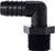 Midland Metal 33042B 90 deg Elbow, 3/8 in Hose Barbed x 3/8 in MIP, Polyethylene