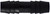 Midland Metal 33095B Splicer, 3/8 in Hose Barbed x 3/8 in Hose Barbed, Polyethylene