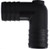 Midland Metal 33396B 90 deg Elbow, 3/4 in Hose Barbed x 3/4 in Hose Barbed, Polyethylene