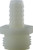 Midland Metal 31041 Garden Hose Adapter, 5/8 in Hose Barbed x 5/8 in MGH, Nylon