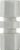 Midland Metal 17064P Union and Reducing Union Connectors, Plastic Compression, 1/4 Polyprop Compression Union, Plastic Fittings