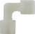 Midland Metal 17126N Union Elbows, Plastic Compression, 3/8 Wht Nylon Compression Elbow, Plastic Fittings