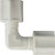 Midland Metal 17126P Union Elbows, Plastic Compression, 3/8 Polyprop Compression Elbow, Plastic Fittings