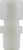 Midland Metal 17195N Male Connectors, Plastic Compression, 1/2 x 1/2 Compxmip Wht Nyln Adpt, Plastic Fittings