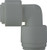 Midland Metal 20736P 90 deg Reducing Elbow, 1/2 in Push-In Tube x 3/8 in Push-In Tube, Plastic