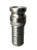 Midland Metal 61953 Cam and Groove Adapter, 1-1/4 in Type E x 1-1/4 in Hose Barbed, Aluminum