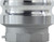 Midland Metal 61853 Cam and Groove Reducing Adapter, 3 in Type A x 4 in FNPT, Aluminum