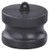 Midland Metal 35987 Cam and Groove Dust Plug, 3 in Type DP, Polypropylene