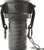 Midland Metal 63931 Cam and Groove Coupler, 3/4 in Type C x 3/4 in Hose Barbed, Stainless Steel