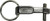 Midland Metal 61449 Handle Assembly with Pin, 1-1/4 to 1/2 in, Stainless Steel