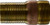 Midland Metal 973606 Combination King Nipple, 2-1/2 in Hose Barbed x 2-1/2 in MPT, Brass