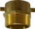 Midland Metal 444112 Swivel Adapter with Lug, 2-1/2 in MNST x 2-1/2 in MNPT, Brass