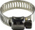 Midland Metal 350 Series 350012 Miniature Worm Gear Clamp, 9/16 in Minimum Clamp Diameter, Stainless Steel