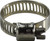 Midland Metal 350 Series 350012SS Marine Worm Gear Clamp, 12 in Nominal, 9/16 in Minimum Clamp Diameter