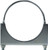 Midland Metal 841005 Heavy-Duty Flat Band Clamp, 5 in Nominal, Carbon Steel