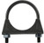 Midland Metal 841300 Heavy-Duty Saddle Clamp, 3 in Nominal, Carbon Steel