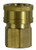 Midland Metal 86037 Quick Disconnect Straight Through Coupler, 1/2 in, FPT