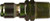 Midland Metal 86040 Quick Disconnect Straight Through Plug, 1/4 in, MPT
