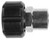 Midland Metal 86018 Quick Disconnect High Pressure Insulated Knob, 3/8 in FNPT, Brass