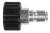 Midland Metal 86020 High Pressure Insulated Knob, 3/8 in, Female Quick-Disconnect