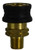 Midland Metal 86030RG Quick Disconnect Straight Through Coupler, 1/4 in, MPT