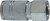 Midland Metal 98812 Industrial Interchange Coupler, 1/2 in FIP, Steel