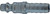 Midland Metal 28559 Industrial Interchange Plug, 3/8 in Hose Barbed, Steel