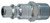 Midland Metal 98815 Industrial Interchange Plug, 3/8 in MIP, Steel