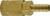 Midland Metal 28601 Aro Interchange Coupler, 1/4 in Hose Barbed, Brass