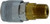 Midland Metal 28517 Parker Tru Coupler, 3/8 in MIP, Brass