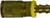 Midland Metal 28532 Hose Coupler, 1/4 in 3/8 in Push-On Hose Barbed, Brass